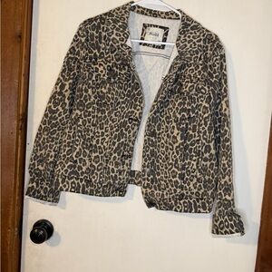 Mudd Animal Print Jacket